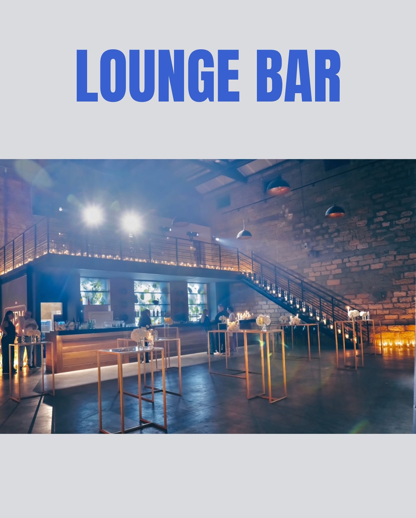 The Warehouse — Lounge Bar