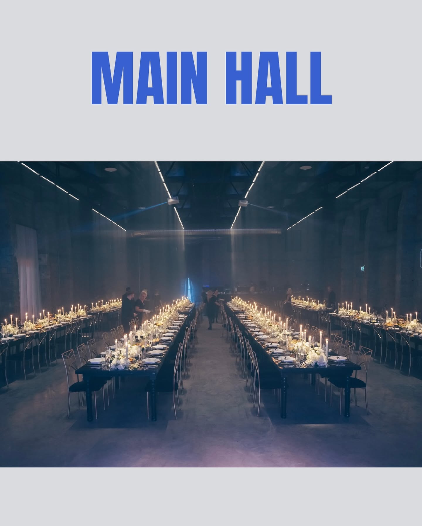 The Warehouse — Main Hall